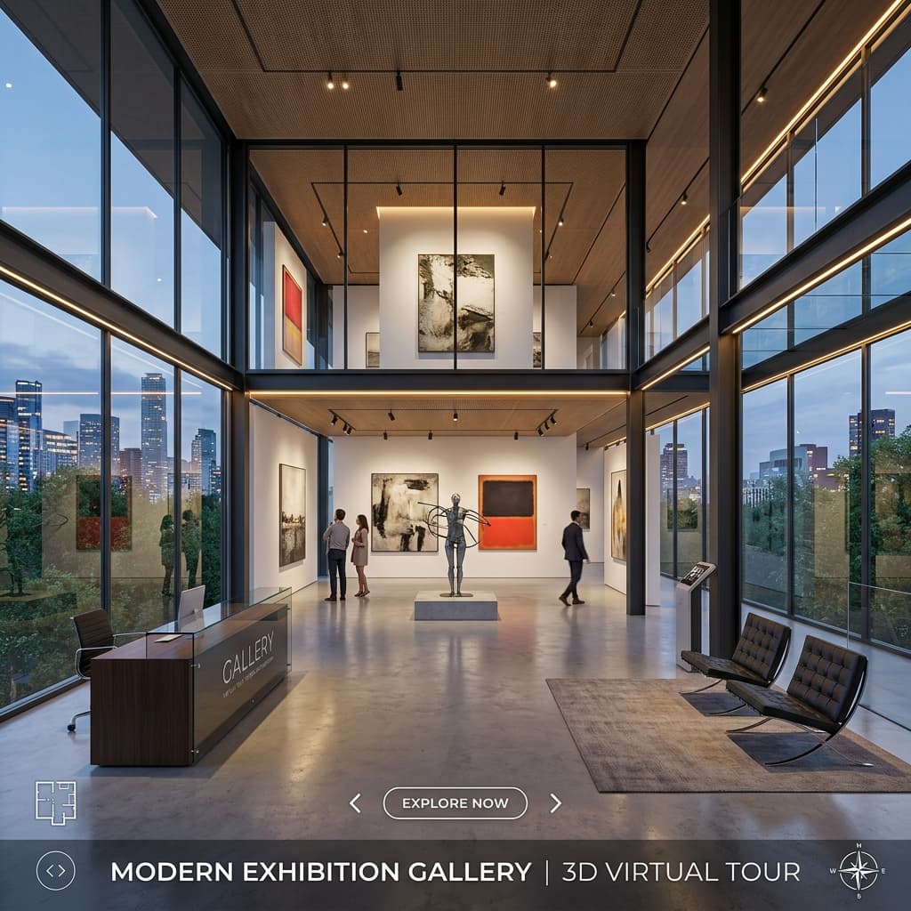 Modern Exhibition Gallery